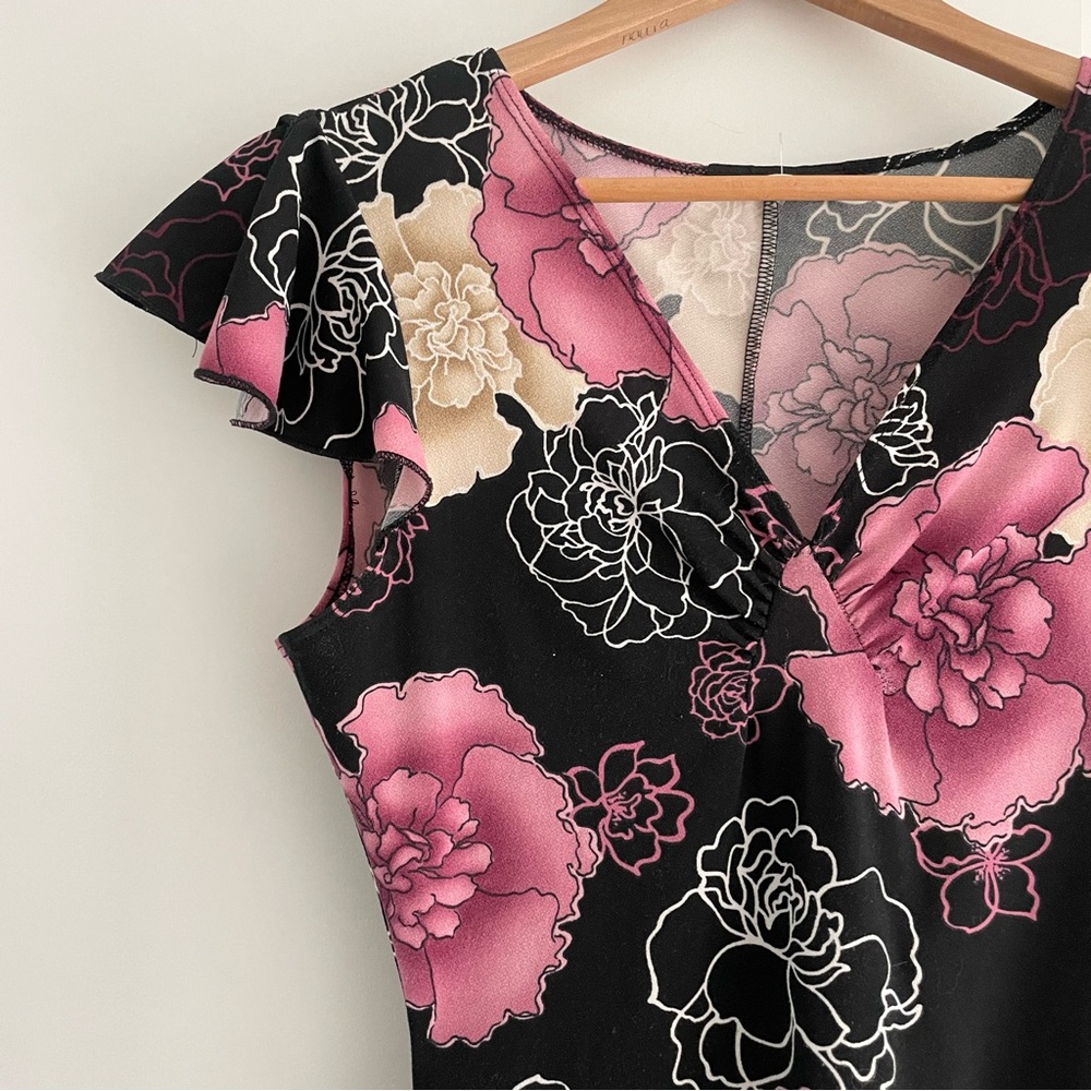 Y2K Vintage Floral Dress